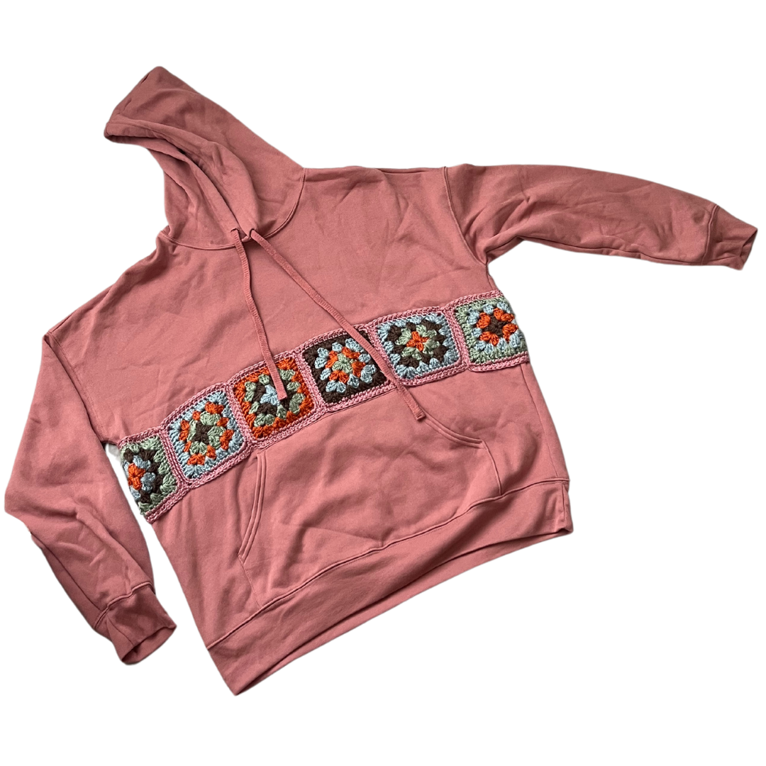 Granny Square Hoodie (M)