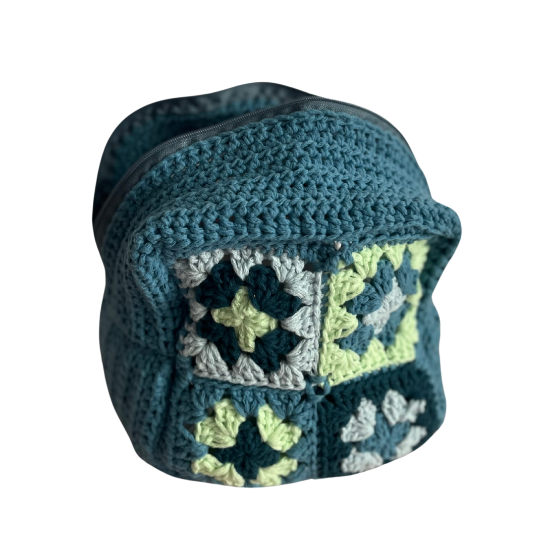 Granny Square Cosmetic Bag