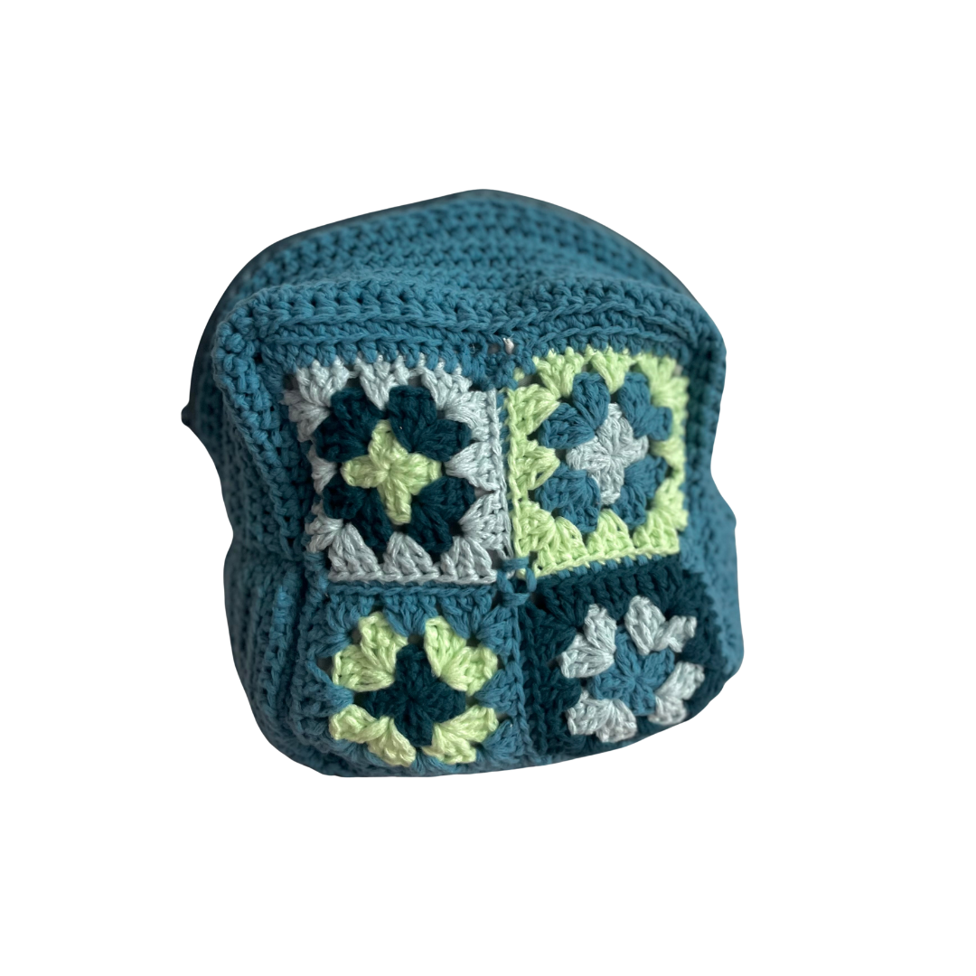 Granny Square Cosmetic Bag