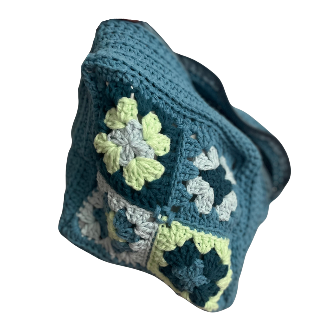 Granny Square Cosmetic Bag