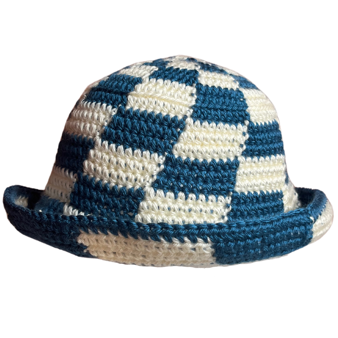 Checkered Bucket Hat