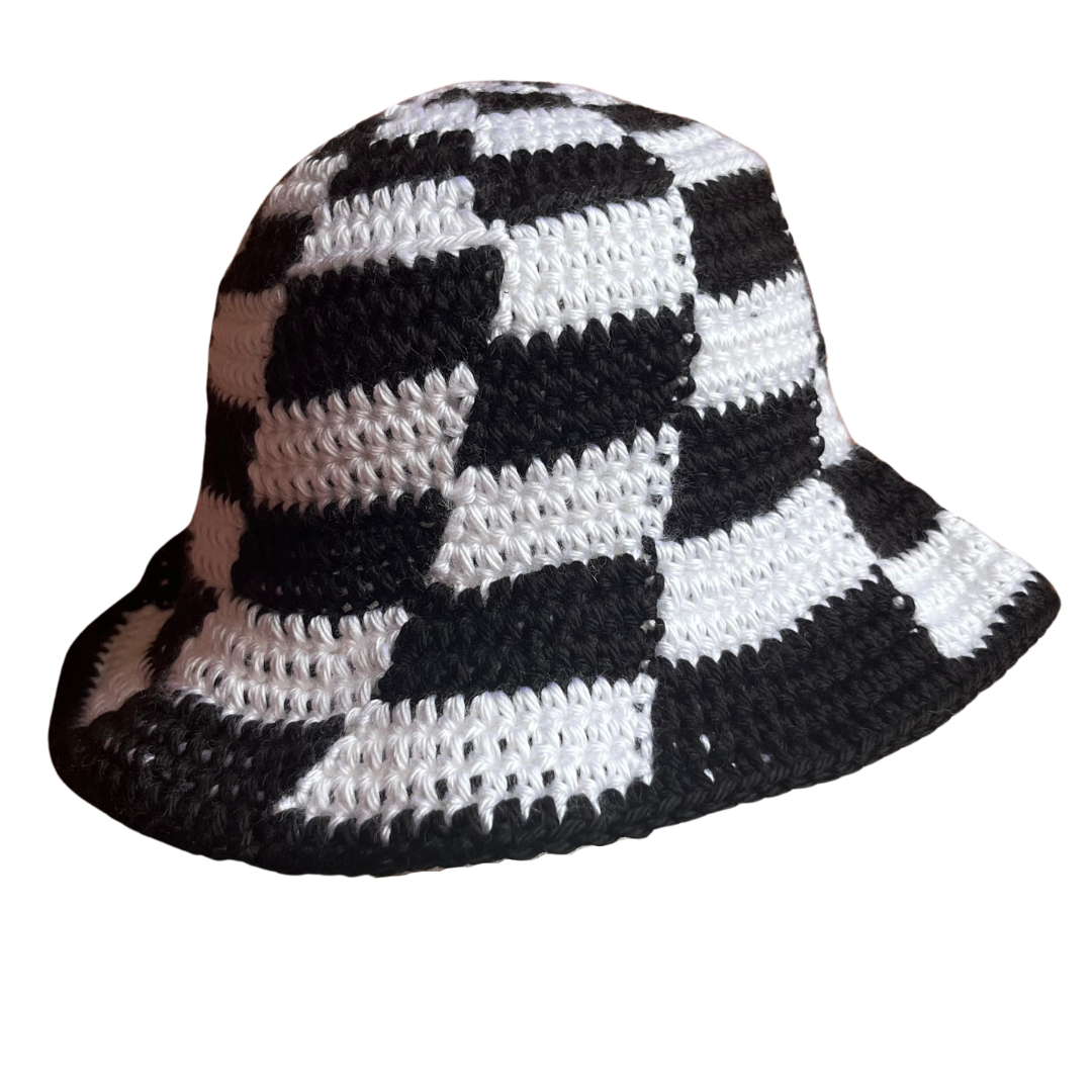 Checkered Bucket Hat