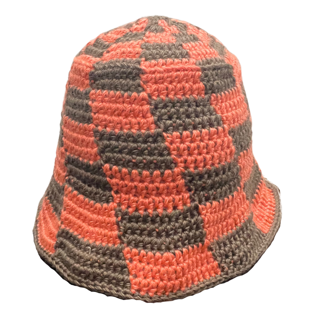 Checkered Bucket Hat