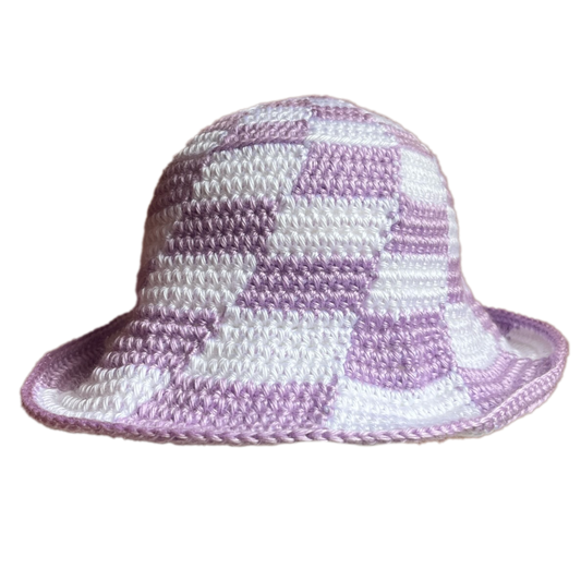 Checkered Bucket Hat