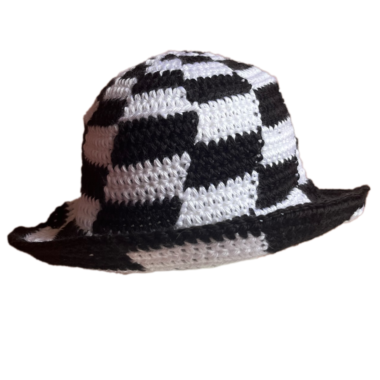 Checkered Bucket Hat